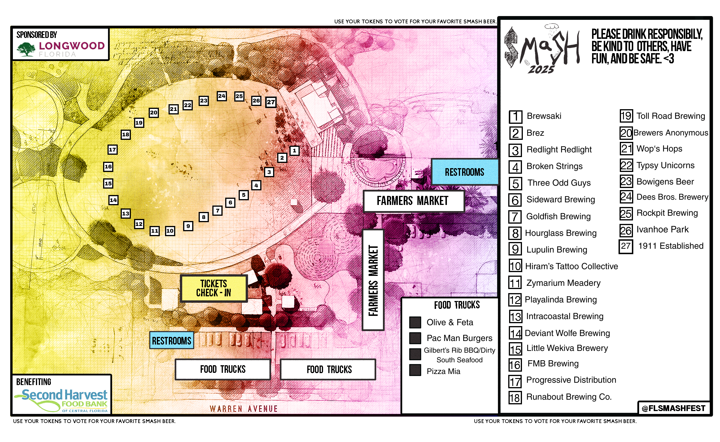 2025 SMaSH Fest Map